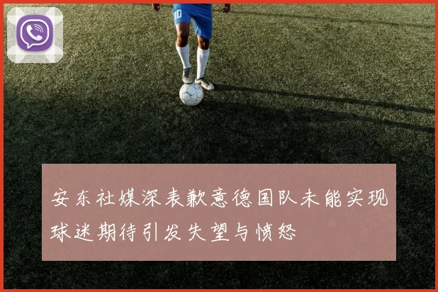 安东社媒深表歉意德国队未能实现球迷期待引发失望与愤怒